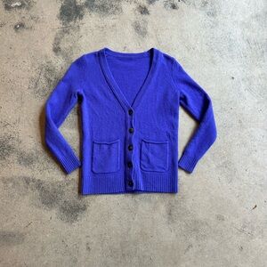 Vintage purple wool sweater